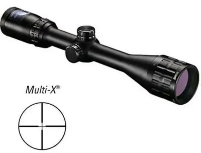 Bushnell  Banner   4-12x 40mm AO Obj 29-11 ft @ 100 yds FOV 25.4mm Tube Black Fi