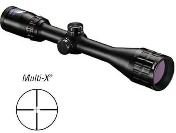 Bushnell  Banner   4-12x 40mm AO Obj 29-11 ft @ 100 yds FOV 25.4mm Tube Black Fi
