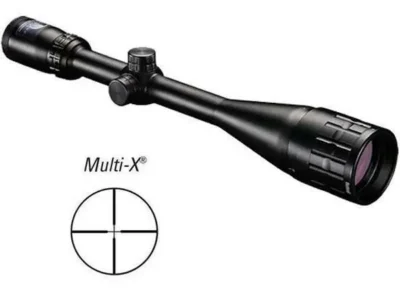 Bushnell 616185 Banner 6-18x 50mm Obj 17-6 ft @ 100 yds FOV 1″ Tube Dia Black Ma
