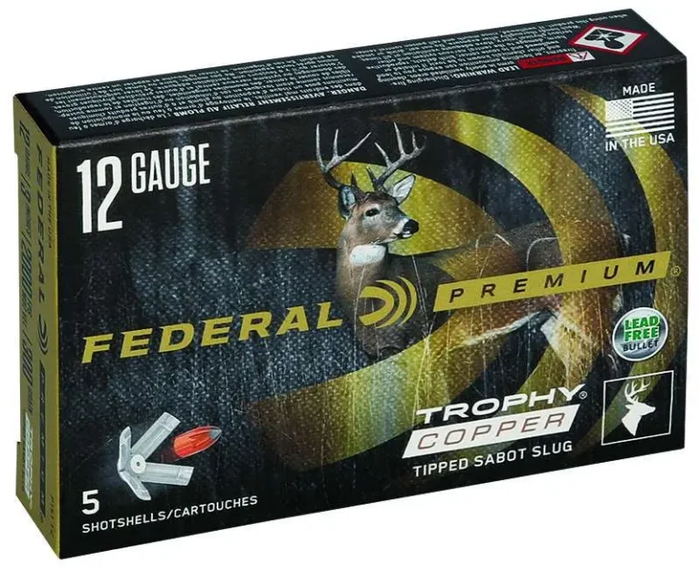 Federal P151TC Premium Vital-Shok 12 Gauge 3″ 11/16 oz Sabot Slug Shot 5 Bx/ 50