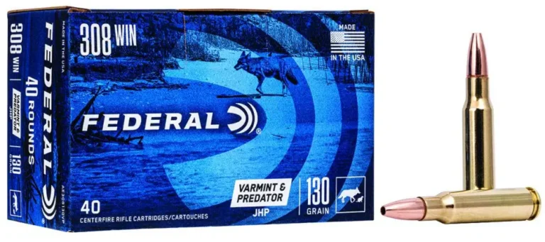 Federal AE308130VP American Eagle Varmint & Predator 308 Win 130 gr Jacketed Hol Federal AE308130VP American Eagle Varmint & Predator 308 Win 130 gr Jacketed Hol