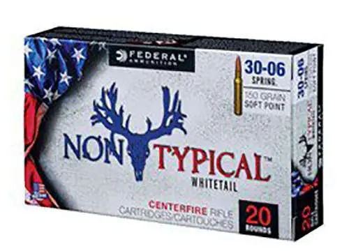 Federal 3006DT150 Non-Typical  30-06 Springfield 150 gr Non-Typical Soft Point (