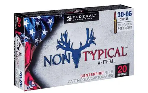 Federal 3006DT180 Non-Typical  30-06 Springfield 180 gr Non-Typical Soft Point (