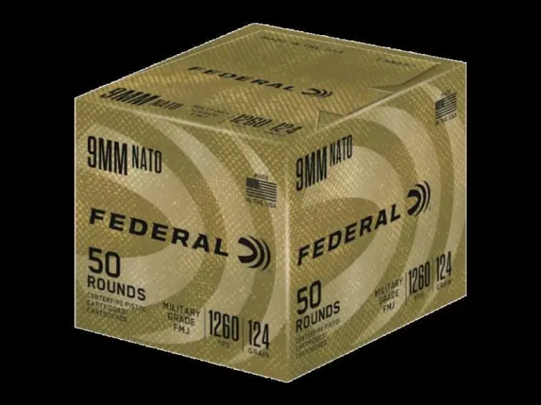 FED MIL-GRADE 9MM 124GR FMJ 50/500 FED MIL-GRADE 9MM 124GR FMJ 50/500