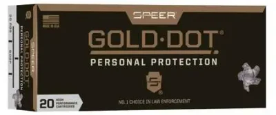 Federal 24472 Gold Dot  300 Blackout 210 gr Speer Gold Dot 20 Bx/ 10 Cs