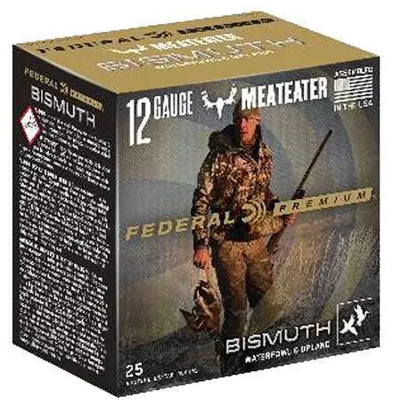 Federal PBIX1374 Premium Bismuth 12 Gauge 3″ 1 3/8 oz 4 Shot 25 Bx/ 10 Cs