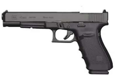 Glock PG4030103MOS G40 Gen 4 MOS 10mm Auto 6.02″ 15+1 Black nDLC Steel Black Int