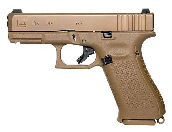 Glock UX1950703 G19X Crossover 9mm Luger 4.02″ 17+1 Bronze Nitron Coyote Interch Glock UX1950703 G19X Crossover 9mm Luger 4.02″ 17+1 Bronze Nitron Coyote Interch