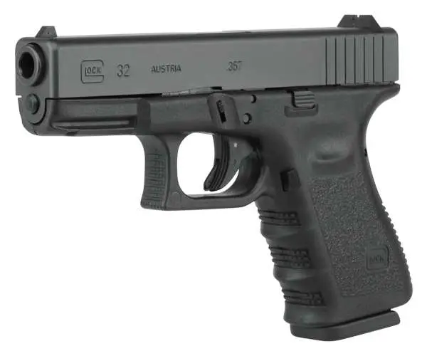 Glock PG3250203 G32 Gen 4 357 Sig 4.01″ 13+1 Black Black Interchangeable Backstr Glock PG3250203 G32 Gen 4 357 Sig 4.01″ 13+1 Black Black Interchangeable Backstr
