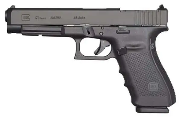 Glock UG4130101MOS G41 Gen 4 Competition MOS 45 ACP 5.31″ 10+1 Black Black Inter Glock UG4130101MOS G41 Gen 4 Competition MOS 45 ACP 5.31″ 10+1 Black Black Inter