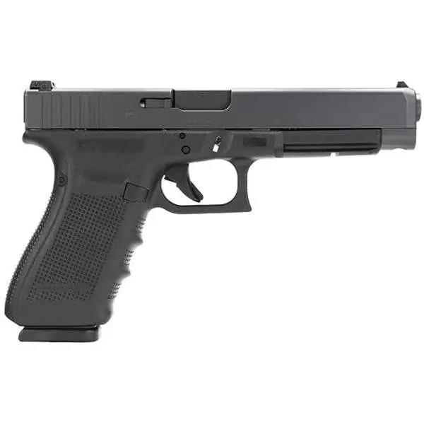 Glock PG4130101 G41 Gen 4 45 ACP 5.31″ 10+1 Black Black Interchangeable Backstra Glock PG4130101 G41 Gen 4 45 ACP 5.31″ 10+1 Black Black Interchangeable Backstra