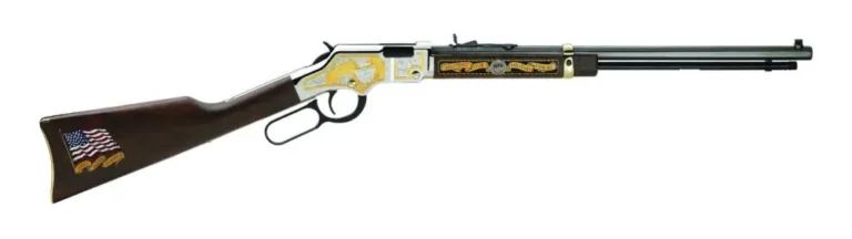 Henry H004MS2 Golden Boy Military Service Tribute 2 22 Short,Long,LR 16 LR/21 Sh