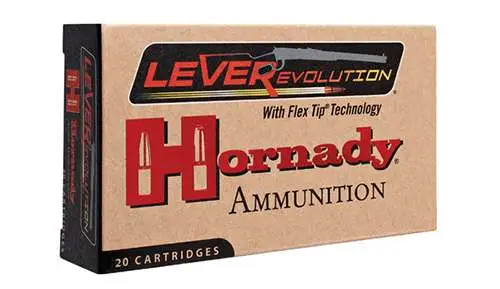 Hornady 8273 LEVERevolution  307 Win 160 gr Flex Tip eXpanding 20 Bx/ 10 Cs