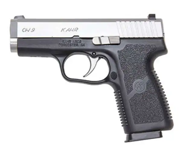 Kahr Arms CW9093N CW9 Polymer9mm Luger 3.50″ 7+1 Black Stainless Black Polymer G Kahr Arms CW9093N CW9 Polymer9mm Luger 3.50″ 7+1 Black Stainless Black Polymer G