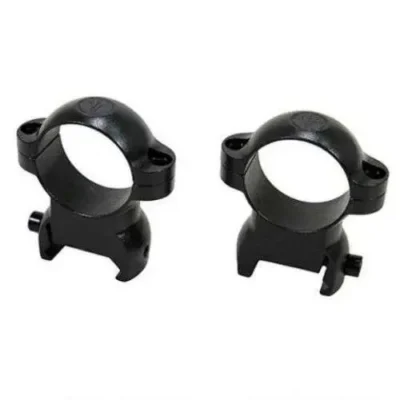 Leupold 120975 LRW Ring Set 1″ Diam High Steel Black Matte