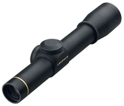 Leupold 58450 FX-II 2.5x 20mm Obj 39.5 ft @ 100 yds FOV 1″ Tube Black Matte Wide