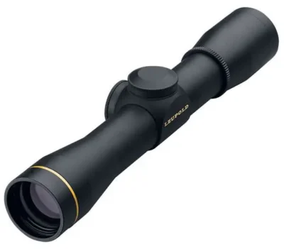 Leupold 58750 FX-II  4x 28mm Obj 9 ft @ 100 yds FOV 1″ Tube Matte Black Duplex