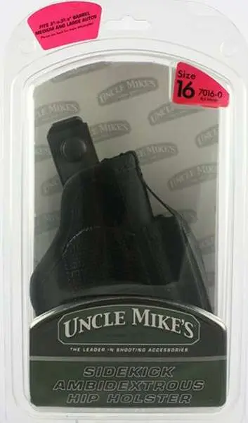 Uncle Mikes 70160 Sidekick with Mag Pouch Belt 3.25-3.75″ Med/Lg Auto Laminate B