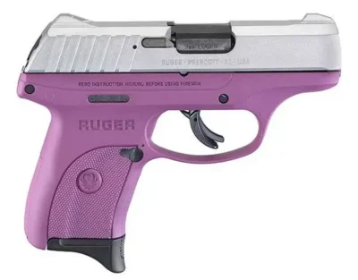 Ruger 3295 EC9s  9mm Luger 3.12″ 7+1 Purple Frame Aluminum Cerakote Slide Purple