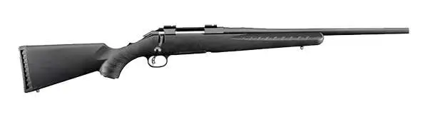 Ruger 6908 American Compact 243 Win 4+1 18″ Matte Black Right Hand