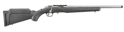 Ruger 8353 American Rimfire Standard 17 HMR 9+1 18″ Black Satin Stainless Right