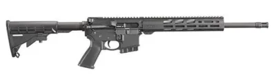 Ruger AR-556 223 Rem,5.56 NATO 16.10″ 10+1 Black Hard Coat Anodized 6 Position C