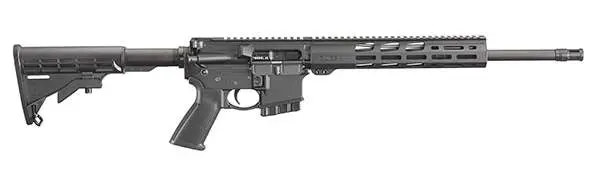 Ruger AR-556 223 Rem,5.56 NATO 16.10″ 10+1 Black Hard Coat Anodized 6 Position C