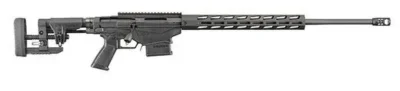 Ruger 18029 Precision 6.5 Creedmoor 10+1 24″ Black Chromoly Steel Barrel, Black Hard Coat Anodized Aluminum Receiver w/Picatinny Rail, 15″ M-LOK Handguard, Ruger Precision MSR Adjustable Black Synthetic Stock, Right Hand Precision MSR Stock