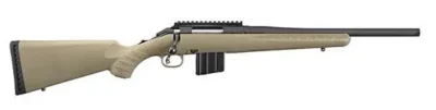 Ruger 26981 American Ranch  350 Legend 5+1 16.38″ Flat Dark Earth Matte Black Ri