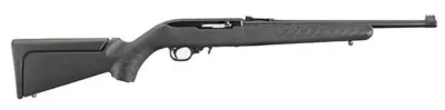 Ruger 31114 10/22 Compact Compact 22 LR 10+1 16.12″ Blued Alloy Steel Barrel, Blued Steel Receiver w/Scope Base Adapter, Black Ruger Modular System Synthetic Stock, Right Hand