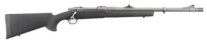 Ruger Hawkeye Alaskan 375 Ruger 3+1 20″ Black Fixed Hogue OverMolded Stock Matte Ruger Hawkeye Alaskan 375 Ruger 3+1 20″ Black Fixed Hogue OverMolded Stock Matte
