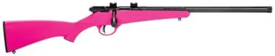 Savage 13835 Rascal FV-SR 22 LR 1 16.13″ Pink Blued Right Hand