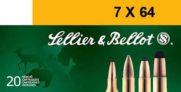 Sellier & Bellot SB764B Rifle 7x64mm Brenneke 173 gr Soft Point Cut-Through Edg Sellier & Bellot SB764B Rifle 7x64mm Brenneke 173 gr Soft Point Cut-Through Edg