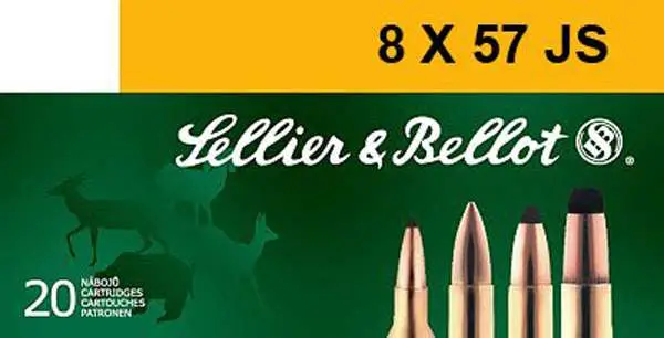 Sellier & Bellot SB857JSA Rifle 8x57mm JS 196 gr Full Metal Jacket (FMJ) 20 Bx/ Sellier & Bellot SB857JSA Rifle 8x57mm JS 196 gr Full Metal Jacket (FMJ) 20 Bx/