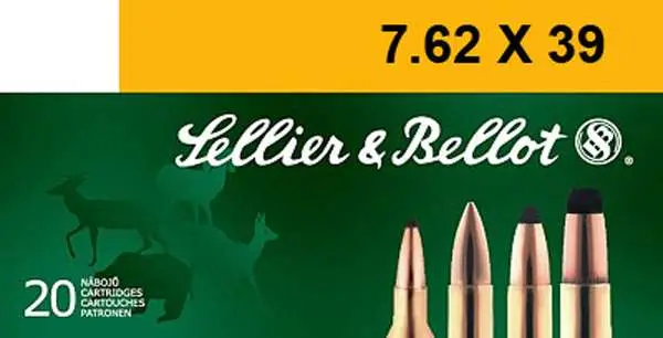 Sellier & Bellot SB76239A Rifle 7.62x39mm 123 gr Full Metal Jacket (FMJ) 20 Bx/ Sellier & Bellot SB76239A Rifle 7.62x39mm 123 gr Full Metal Jacket (FMJ) 20 Bx/