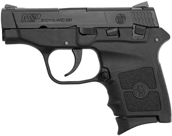 Smith & Wesson, M&P Bodyguard, Double Action Only, Semi-Automatic, Polymer Frame Pistol, Sub-Compact, 380ACP, 2.75″ Barrel, Armornite Finish, Black, Fixed Sights, 6 Round, 2 Magazines Smith & Wesson, M&P Bodyguard, Double Action Only, Semi-Automatic, Polymer Frame Pistol, Sub-Compact, 380ACP, 2.75″ Barrel, Armornite Finish, Black, Fixed Sights, 6 Round, 2 Magazines