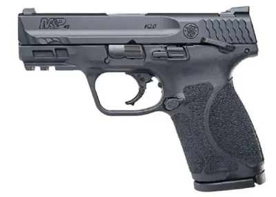 Smith & Wesson 11695 M&P 40 M2.0 Compact 40 S&W 3.60″ 13+1 Black Black Armornite