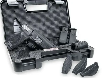 Smith & Wesson 11765 M&P 9 M2.0 Carry and Range Kit 9mm Luger 4.25″ 17+1 Black B