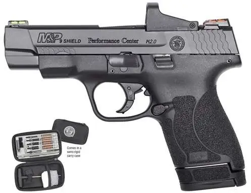 Smith & Wesson 11786 Performance Center Shield M2.0 9mm Luger 4″ 7+1 8+1 Black B