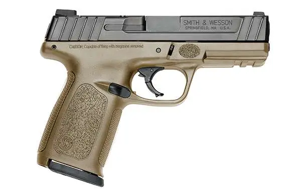 Smith & Wesson 11999 SD40  40 S&W 4″ 14+1  Black Armornite Stainless Steel Slide
