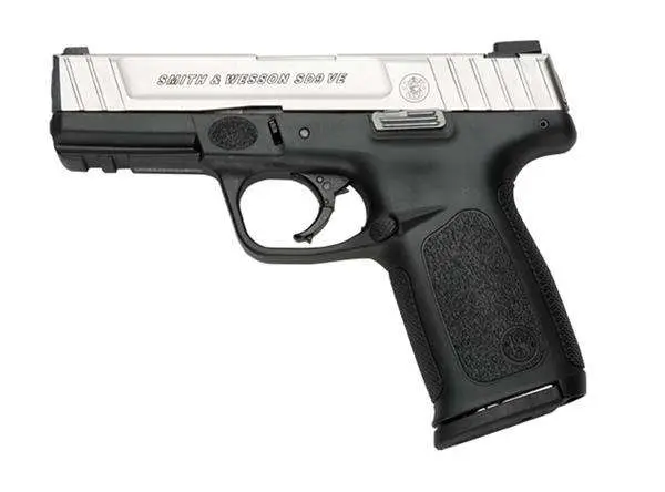 Smith & Wesson 123900 SD9 VE 9mm Luger 4″ 10+1 Black Stainless Steel, Polymer Gr