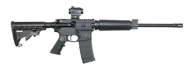Smith & Wesson 12936 M&P15 Sport II OR 5.56 NATO 16″ 30+1 Matte Black 6 Position Smith & Wesson 12936 M&P15 Sport II OR 5.56 NATO 16″ 30+1 Matte Black 6 Position