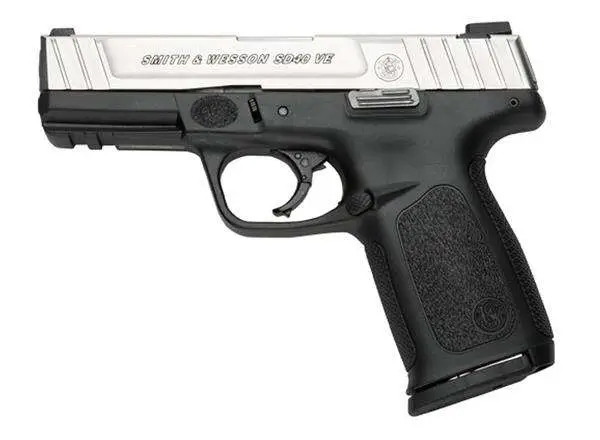 Smith & Wesson 223400 SD40 VE 40 S&W 4″ 14+1 Black Stainless Steel Black Polymer Smith & Wesson 223400 SD40 VE 40 S&W 4″ 14+1 Black Stainless Steel Black Polymer