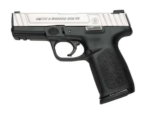Smith & Wesson 223900 SD9 VE 9mm Luger 4″ 16+1 Stainless Steel Black Polymer Gri Smith & Wesson 223900 SD9 VE 9mm Luger 4″ 16+1 Stainless Steel Black Polymer Gri