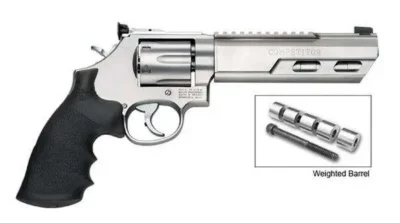 Smith & Wesson 170319 686 Competitor Single/Double 357 Magnum 6″ 6 rd Black Hogu