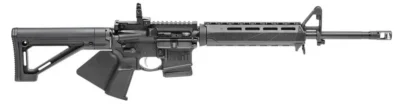 Springfield Armory ST916556BMACAS SAINT *CA Compliant 5.56x45mm NATO 10+1 16″ CMV Barrel w/Melonite Finish, Hard Coat Anodized Receiver, Magpul Fixed MOE Stock, Bravo Co. PMCR M-Lok Handguard, Strike Ind. Paddle Pistol Grip