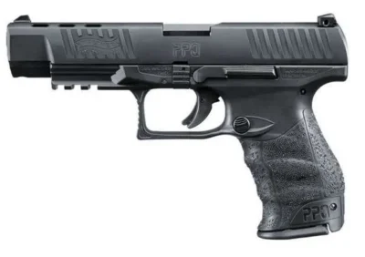 Walther Arms 2796104 PPQ M2 40 S&W 5″ 11+1 Black Black Polymer Grip