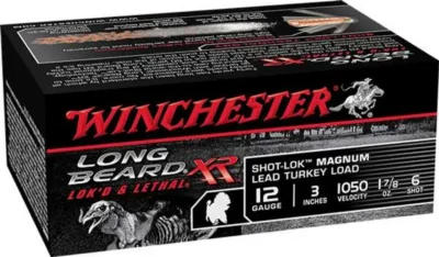 Winchester Ammo STLB123M6 Long Beard XR Shot-Lok Magnum 12 Gauge 3″ 1 7/8 oz 6 S