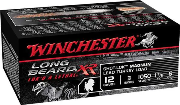 Winchester Ammo STLB123M6 Long Beard XR Shot-Lok Magnum 12 Gauge 3″ 1 7/8 oz 6 S Winchester Ammo STLB123M6 Long Beard XR Shot-Lok Magnum 12 Gauge 3″ 1 7/8 oz 6 S