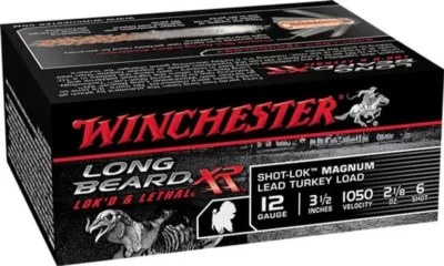 Winchester Ammo STLB12LM6 Long Beard XR Shot-Lok Magnum 12 Gauge 3.50″ 2 1/8 oz